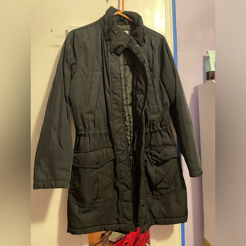 Black winter jacket